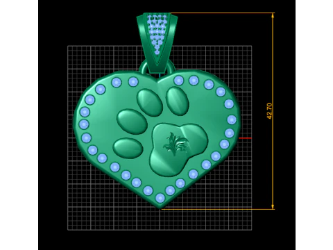 Custom animal charm 3D Print Model