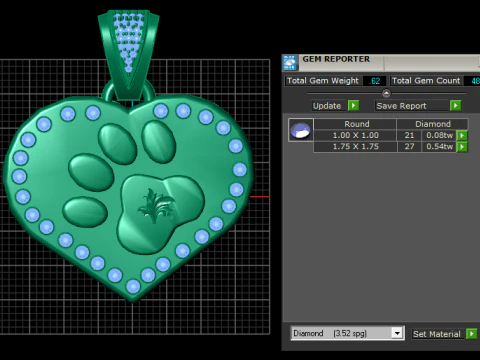 Custom animal charm 3D Print Model
