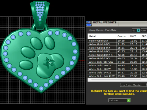 Custom animal charm 3D Print Model