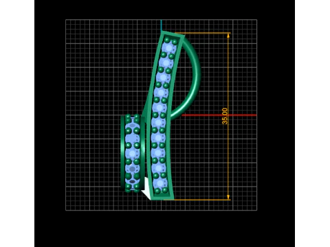 Jewelry bail pendant 3D Print Model