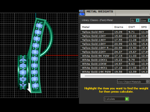 Jewelry bail pendant 3D-Druckmodell
