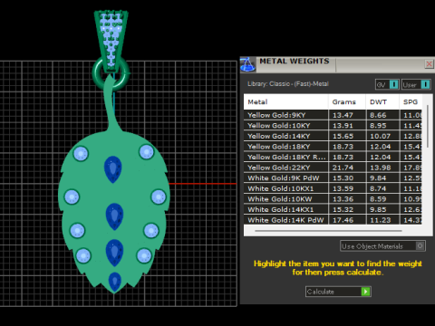 Pinecone pendant 3Dプリントモデル