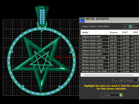 Geometric pendant 3D Принт Модель
