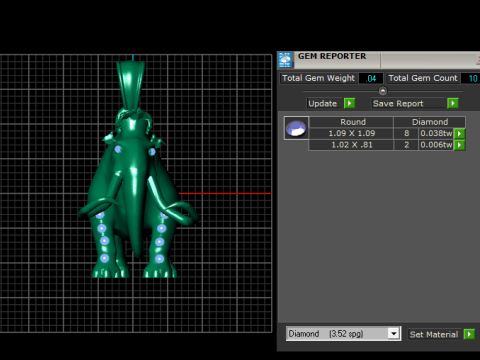 Mammoth pendant 3D Baskı Modeli