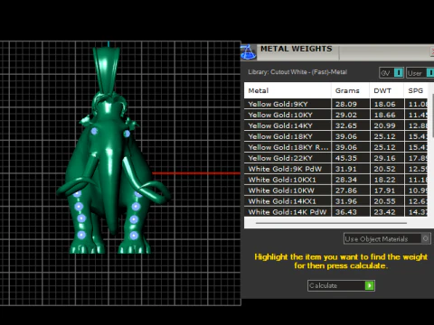 Mammoth pendant 3D Print Model