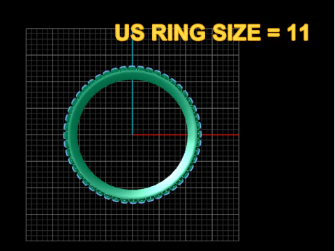 Gold bangles 3D Print Model