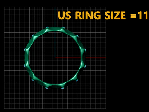 Textured gold ring 3D Print Model