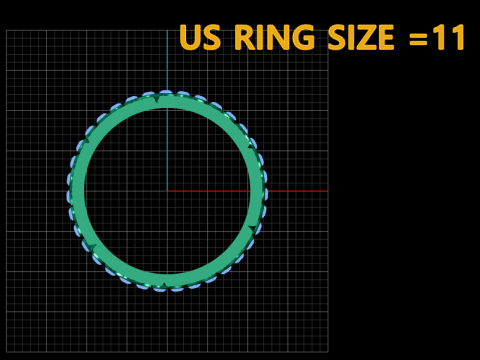 Floral engraved ring 3D Print Model