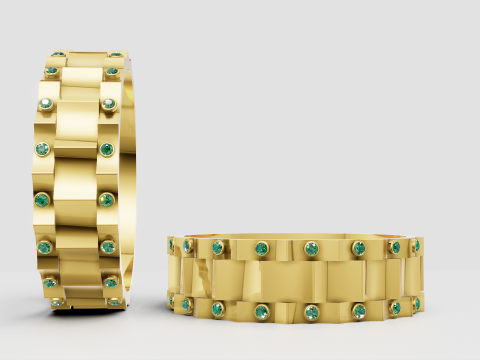 Luxury link bracelet 3D Принт Модель