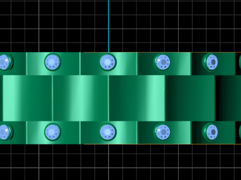 Luxury link bracelet Modelo de impresión 3D
