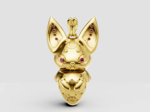 Creature charm pendant 3D Print Model