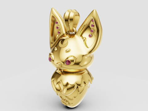 Creature charm pendant 3Dプリントモデル