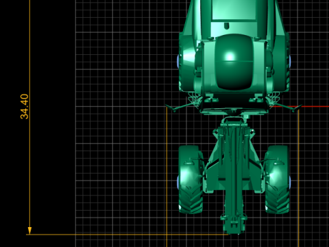 Gold loader pendant 3D Baskı Modeli