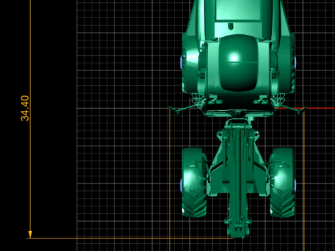Gold loader pendant 3D Print Model