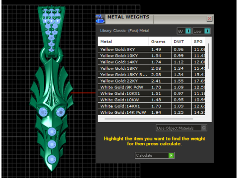 Tribal gold pendant 3D Print Model