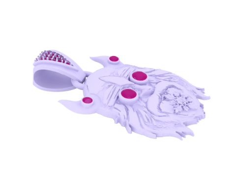 Viking warrior pendant 3D Druckmodell