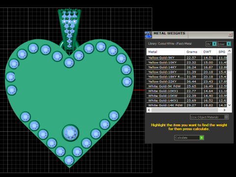 Mom gold pendant 3D printmodel