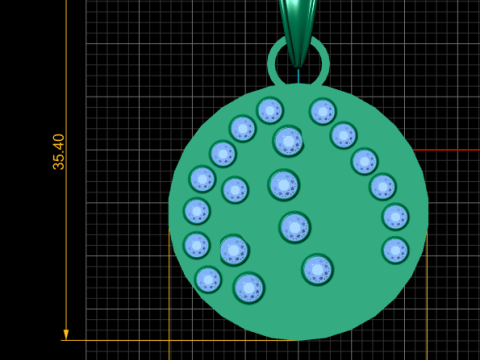 Yin yang pendant 3D 打印模型
