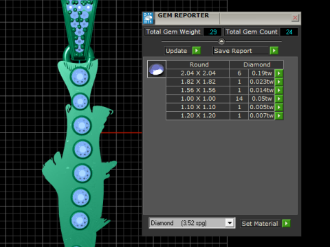 Fish gold pendant Modello di stampa 3D