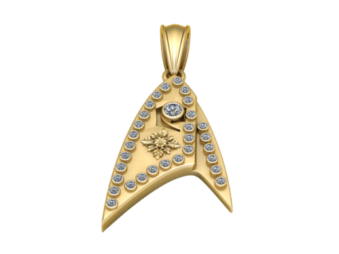 Arrowhead pendant 3D प्रिंट मॉडल