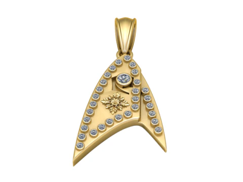 Arrowhead pendant 3D Print Model