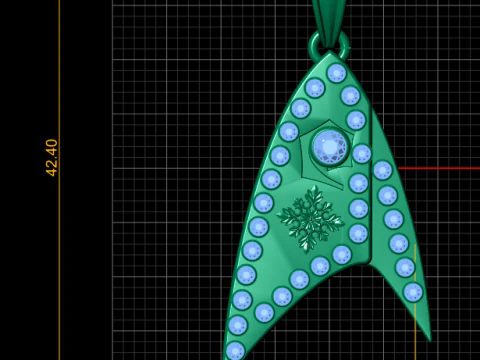 Arrowhead pendant 3D Print Model