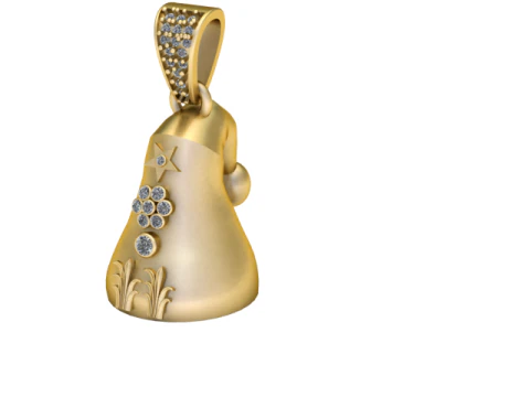Baby pendant 3D Print Model