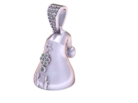 Baby pendant 3D Print Model