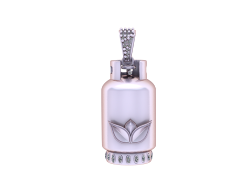 Cylinder gold pendant 3D Baskı Modeli