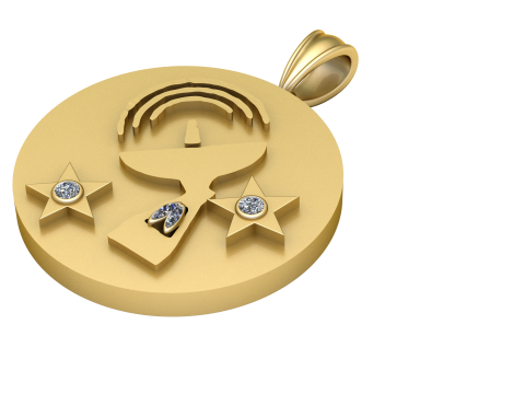 Trophy pendant Modello di stampa 3D