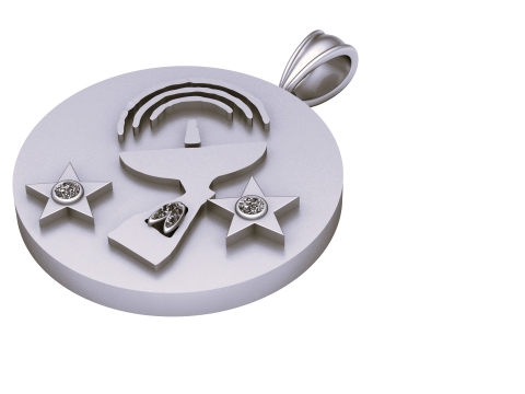 Trophy pendant Modello di stampa 3D