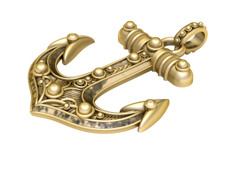 Anchor pendant Modèles 3D en vedette