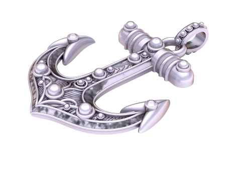 Anchor pendant Modèles 3D en vedette