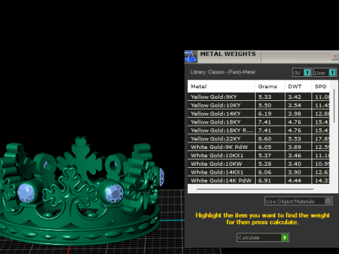Crown ring 3D Принт Модель