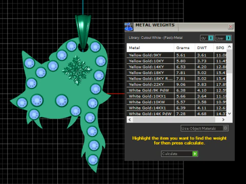 Leaf Shape Gold Pendant 3D Print Model