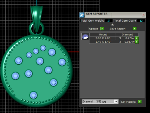 Tree Of Life Pendant 3D Print Model