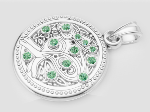 Tree Of Life Pendant Modelo de impresión 3D
