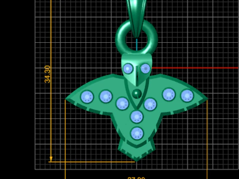 Bold Jewelry 3D Print Model