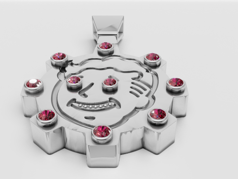 Silver Pendant 3D 打印模型