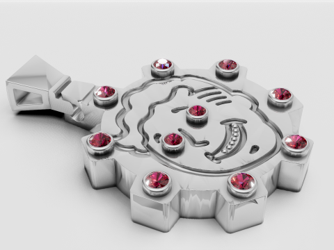 Silver Pendant 3D 打印模型
