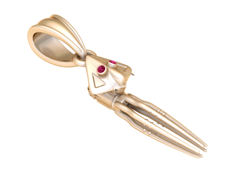 Squid Pendant 3D Принт Модель