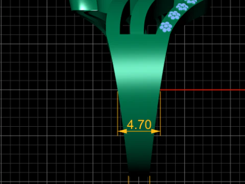 Designer Ring 3D Print Model