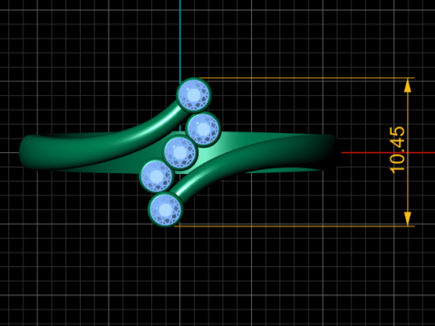 Minimalist Ring 3D 프린트 모델