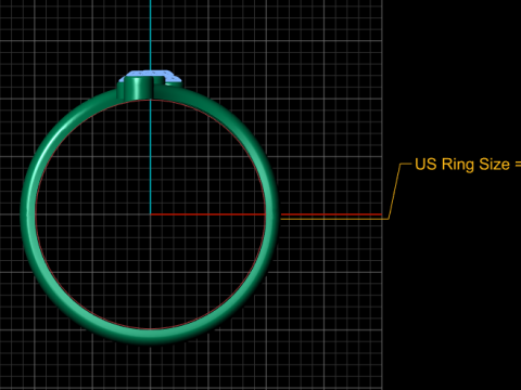 Minimalist Ring 3D 프린트 모델