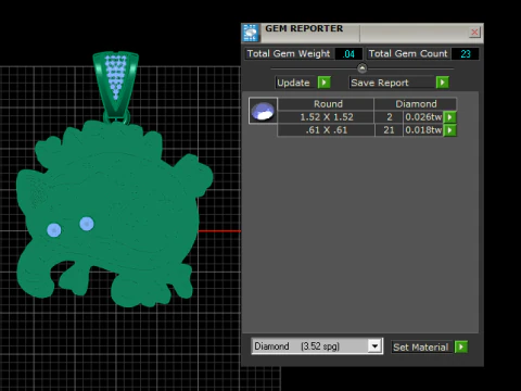 Cat pendant 3D Print Model