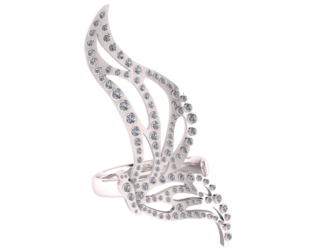 Designer ring 3D Принт Модель