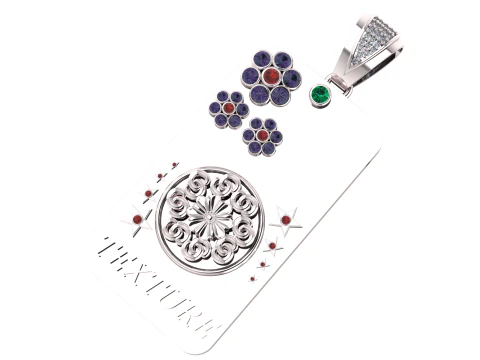 Pendentif design Modèles 3D en vedette