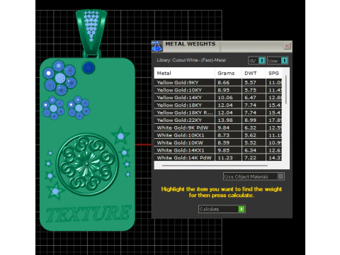 Pendentif design Modèles 3D en vedette