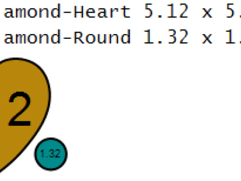 Heart gemstone ring 3D Print Model