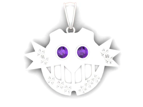 Spiked Pendant 3D Print Model